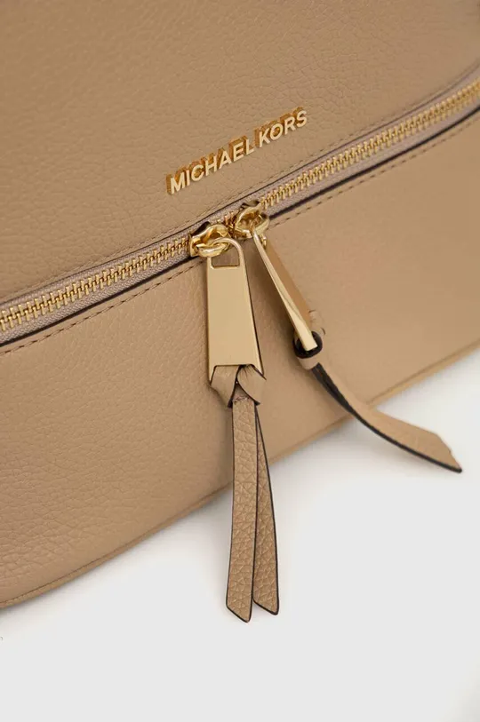 бежевый Кожаный рюкзак MICHAEL Michael Kors