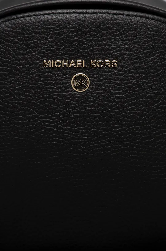 Шкіряний рюкзак MICHAEL Michael Kors чорний