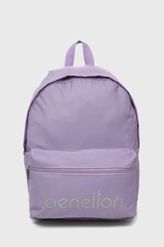 fioletowy United Colors of Benetton plecak dziecięcy Dziecięcy