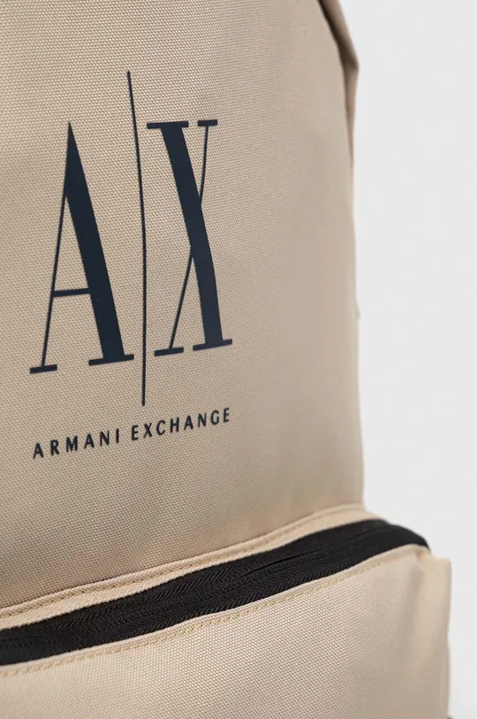 beżowy Armani Exchange plecak