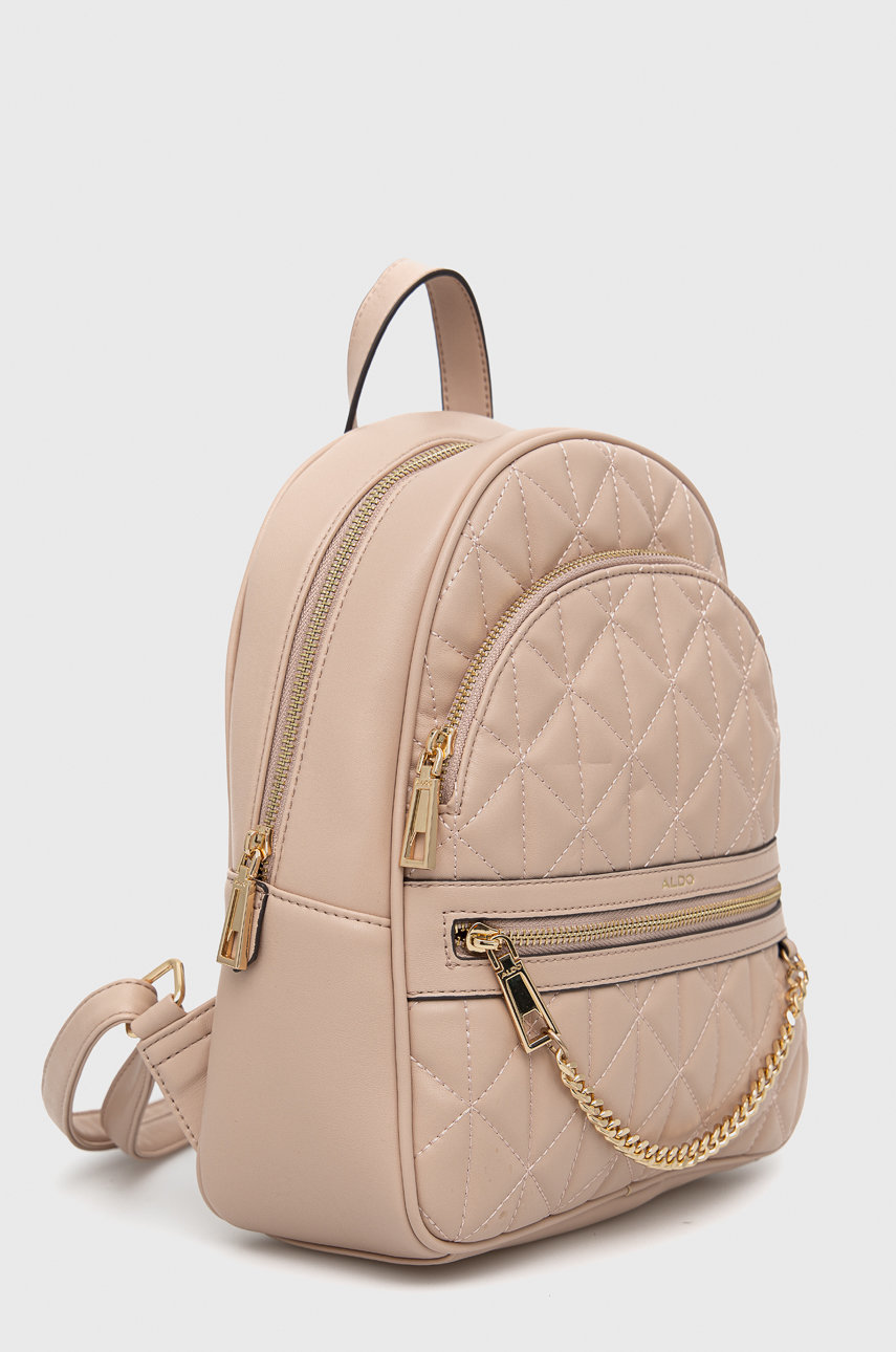 Рюкзак Aldo Lederia цвет бежевый маленький однотонный ANSWEAR.ua