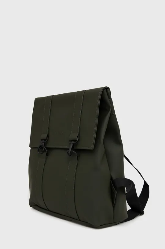 Rains backpack 12130 MSN Bag  Basic material: 100% Polyester Finishing: 100% Polyurethane