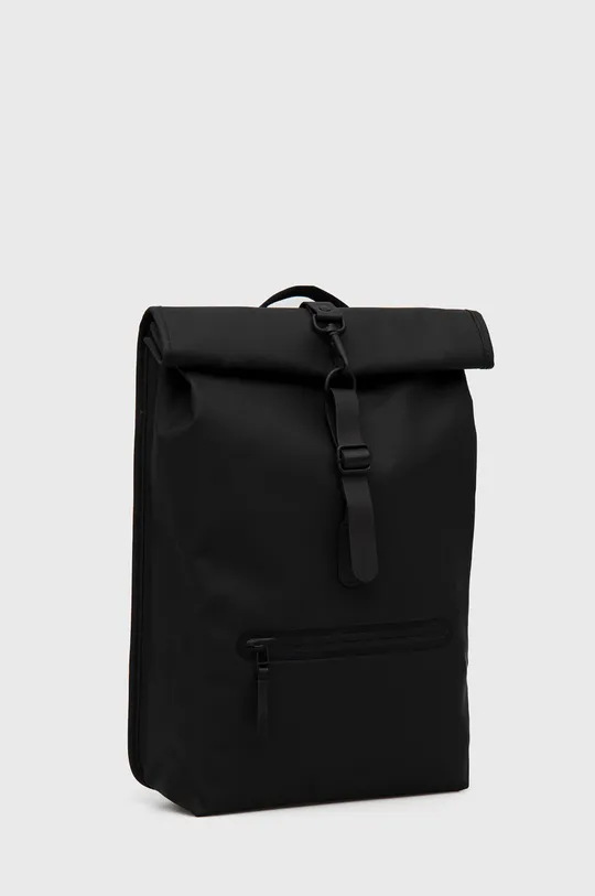 Rains hátizsák 13160 Rolltop Rucksack fekete