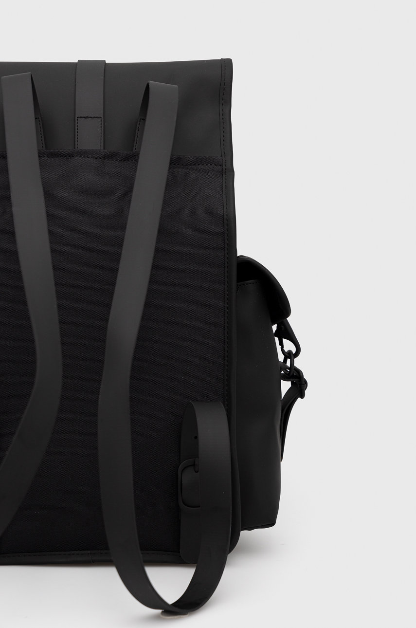 Rains plecak 13630 Rucksack Large, kolor czarny duży gładki