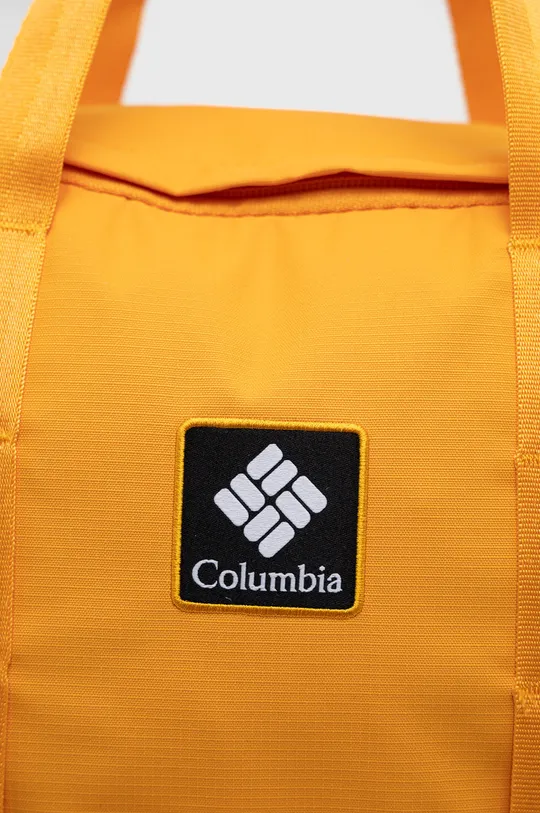 orange Columbia backpack