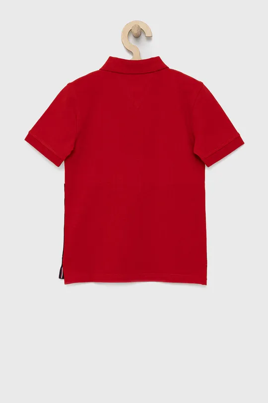 Detské polo tričko Tommy Hilfiger červená