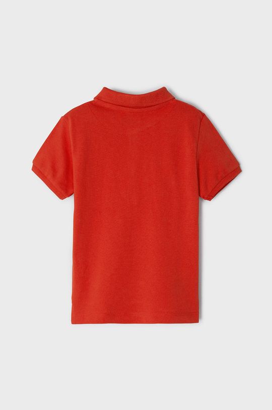 Pamučna polo majica Mayoral oštro crvena