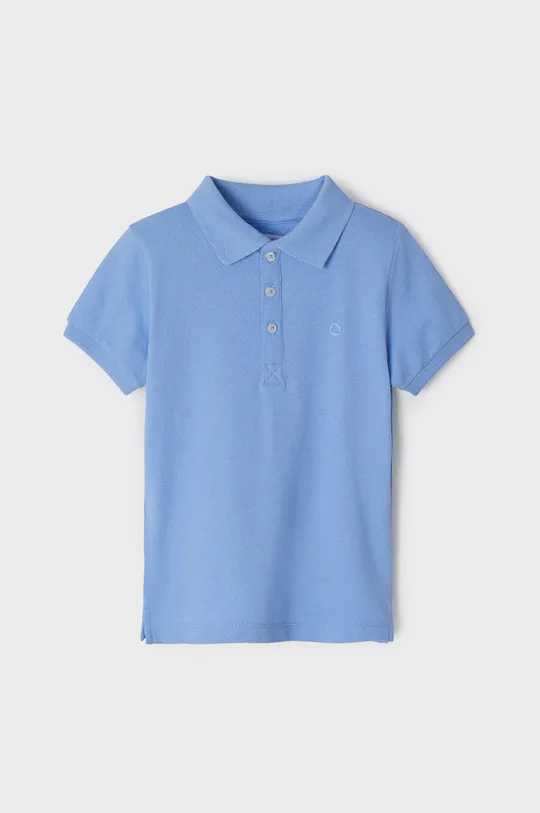 plava Pamučna polo majica Mayoral Za dječake