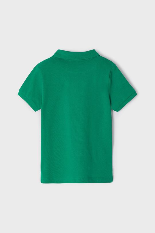 Pamučna polo majica Mayoral oštro zelena