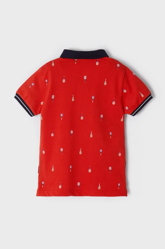 Παιδικό πουκάμισο πόλο Mayoral κόκκινο