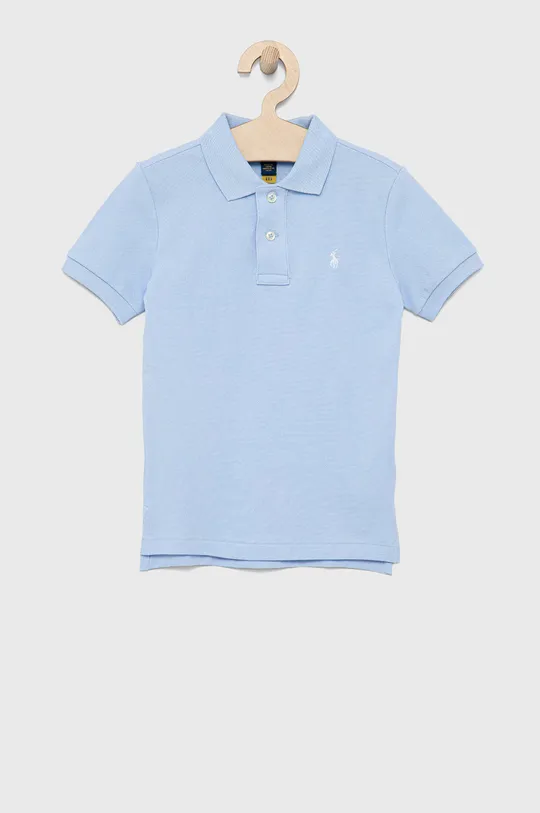 plava Pamučna polo majica Polo Ralph Lauren Za dječake