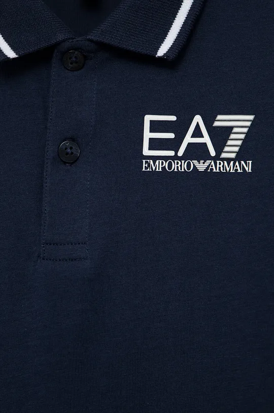 EA7 Emporio Armani polo bawełniane dziecięce 3LBF51.BJ02Z 100 % Bawełna
