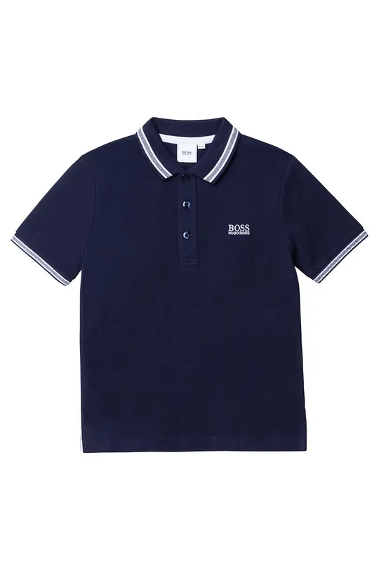 mornarsko plava Pamučna polo majica Boss Za dječake