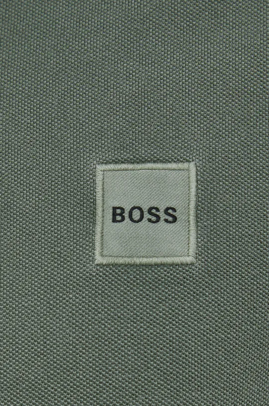 Boss - Βαμβακερό μπλουζάκι πόλο Boss Casual Ανδρικά