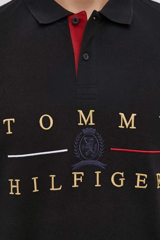 Βαμβακερό πουκάμισο με μακριά μανίκια Tommy Hilfiger