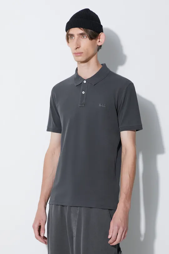 szary Woolrich polo