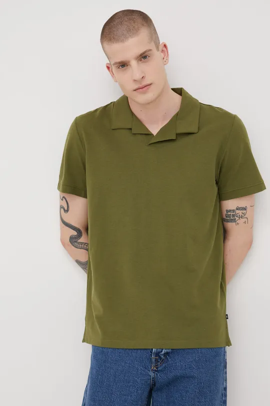 zelená Polo tričko Tom Tailor Pánsky