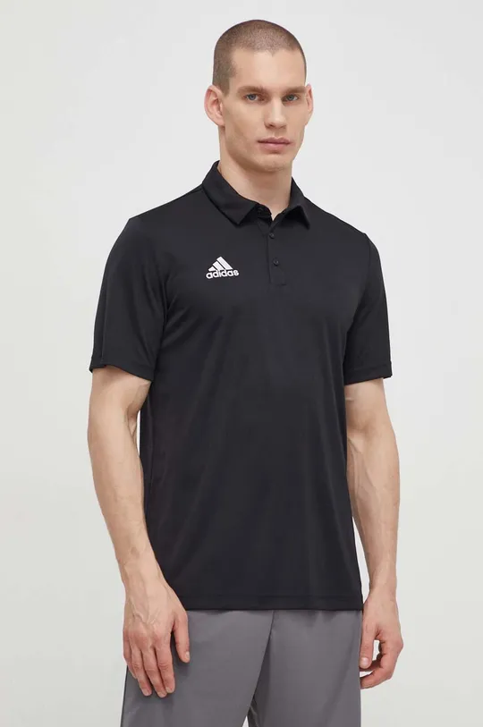 crna Polo majica za vježbanje adidas Performance Entrada 22 Muški