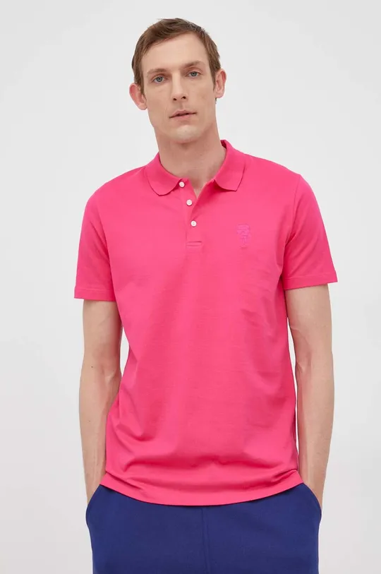 różowy Karl Lagerfeld polo 521232.745028