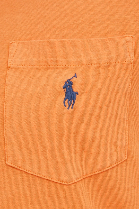 Polo Ralph Lauren polo z domieszką lnu 710860390006 Męski