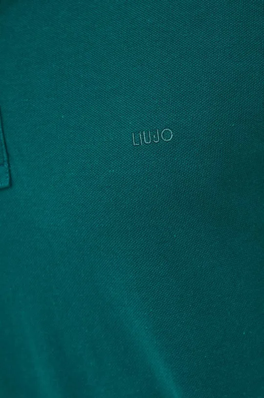 Βαμβακερό μπλουζάκι πόλο Liu Jo