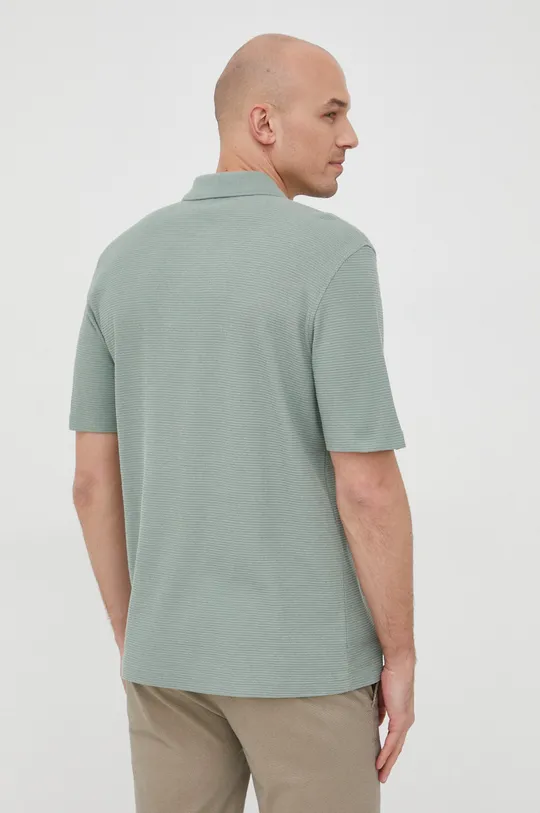 Βαμβακερό μπλουζάκι πόλο Sisley  100% Βαμβάκι