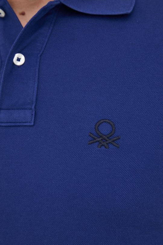 Bavlnené polo tričko United Colors of Benetton Pánsky