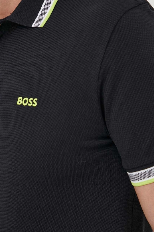 Bombažen polo BOSS BOSS ATHLEISURE Moški