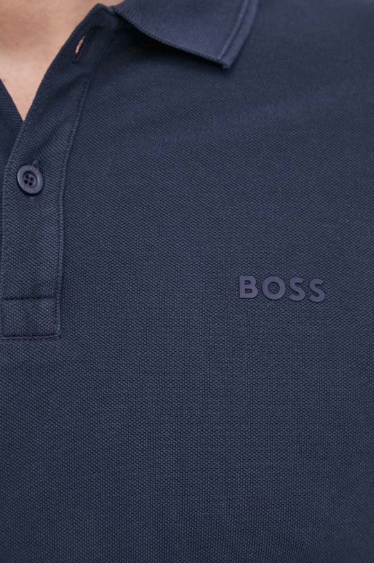 Bavlněné polo tričko BOSS Boss Casual Pánský