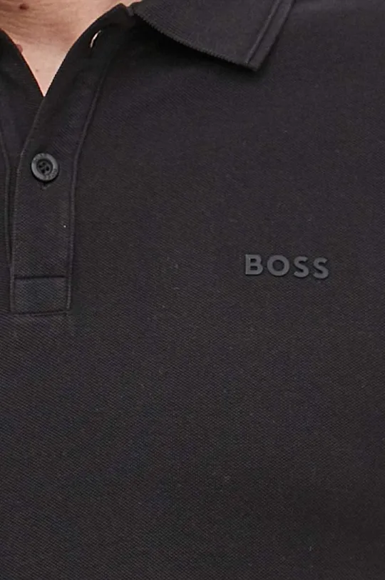 Bombažen polo BOSS Boss Casual Moški