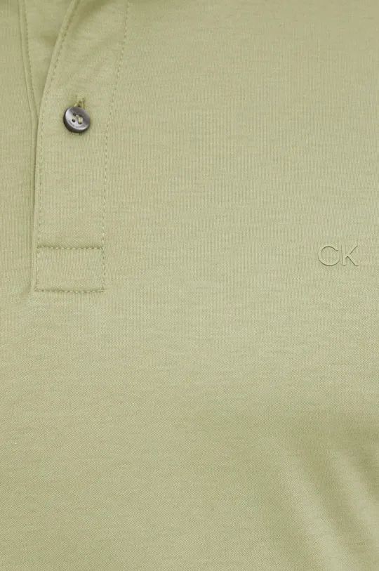 Bavlnené polo tričko Calvin Klein Pánsky