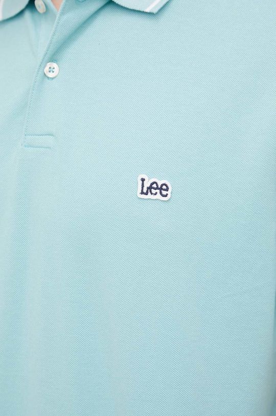 Bavlněné polo tričko Lee Pánský