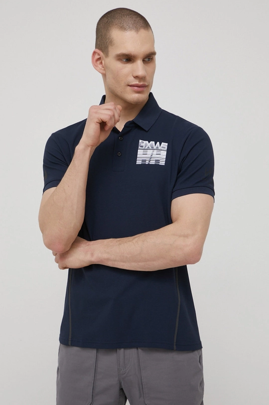 granatowy Helly Hansen polo Męski