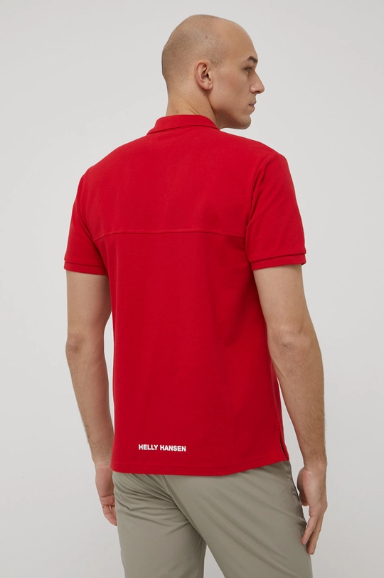 Βαμβακερό μπλουζάκι πόλο Helly Hansen  100% Βαμβάκι