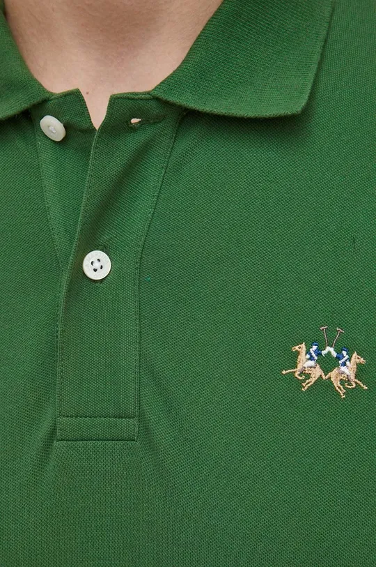 zelena Polo majica La Martina