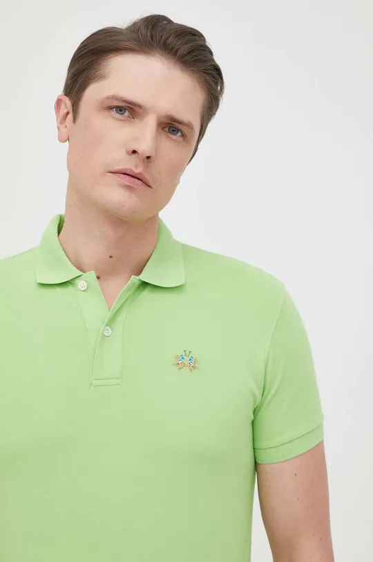 zelená Polo tričko La Martina