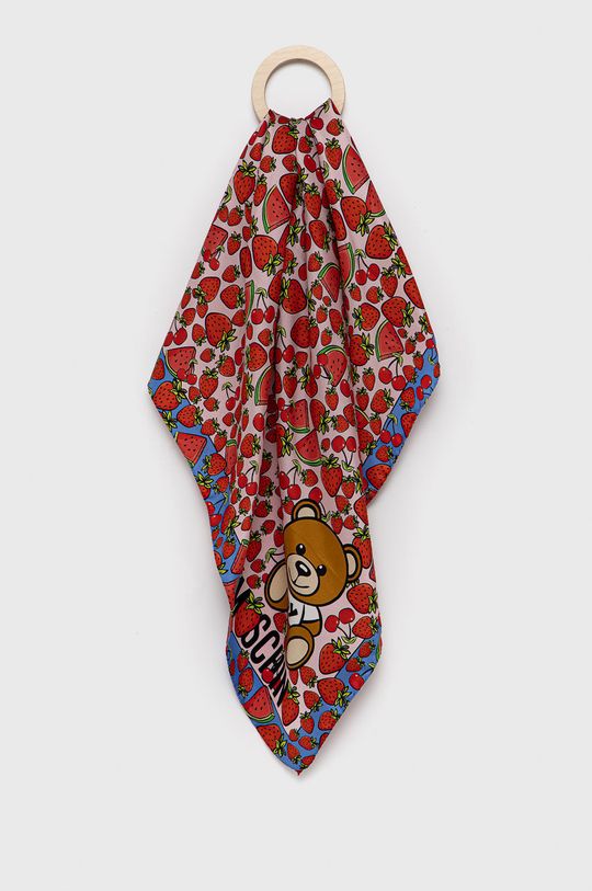 vícebarevná Hedvábný šátek Moschino Dámský