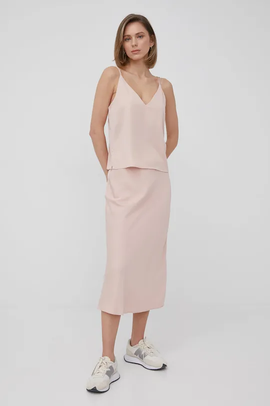 ružová Calvin Klein sukňa Dámsky
