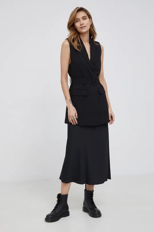 Calvin Klein sukňa čierna