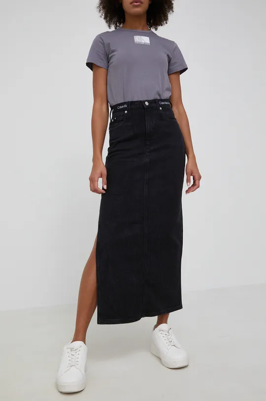 μαύρο Calvin Klein Jeans - Φούστα