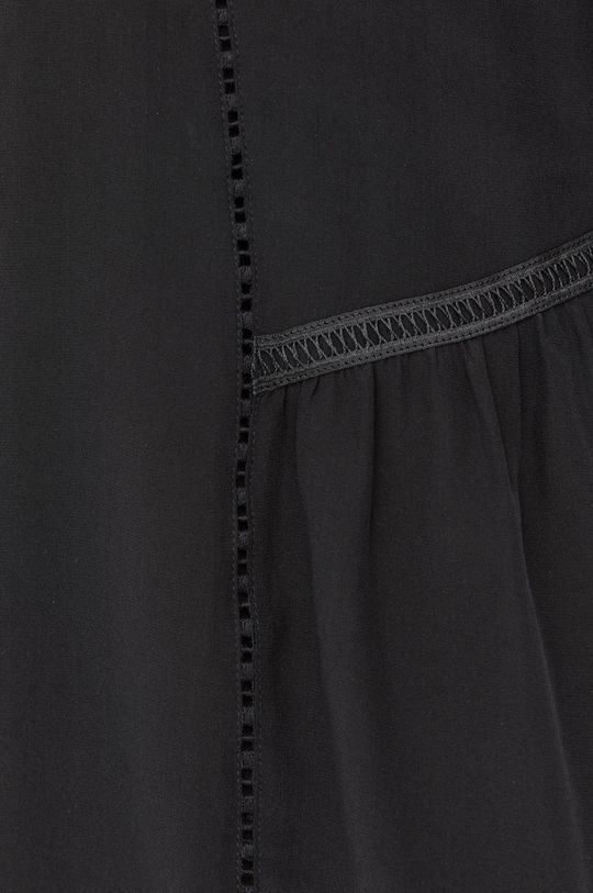 černá Hedvábná sukně The Kooples
