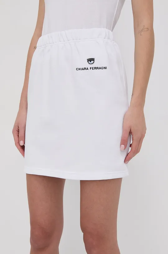 biały Chiara Ferragni Spódnica bawełniana Damski