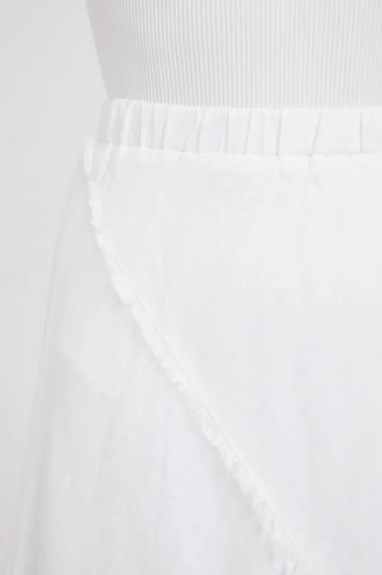 λευκό Λινή φούστα DKNY