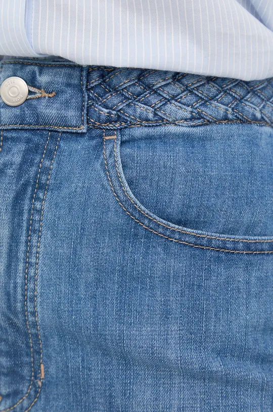 niebieski BOSS spódnica jeansowa 50474321