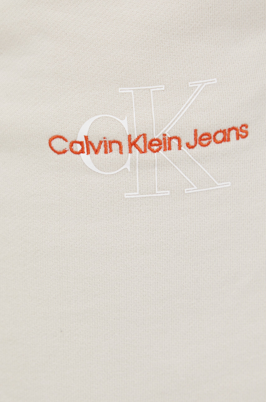 kremowy Calvin Klein Jeans spódnica bawełniana J20J218726.PPYY