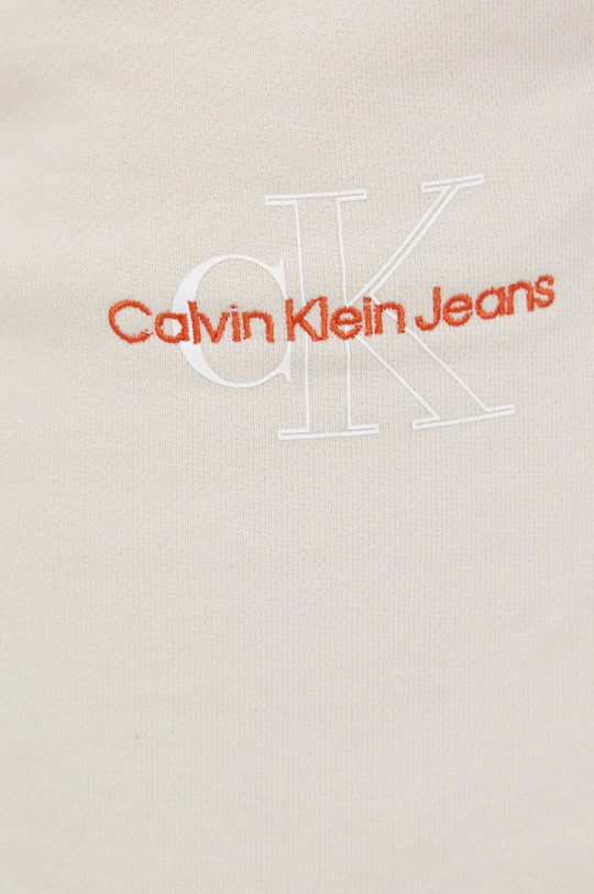 beżowy Calvin Klein Jeans spódnica bawełniana J20J218726.PPYY