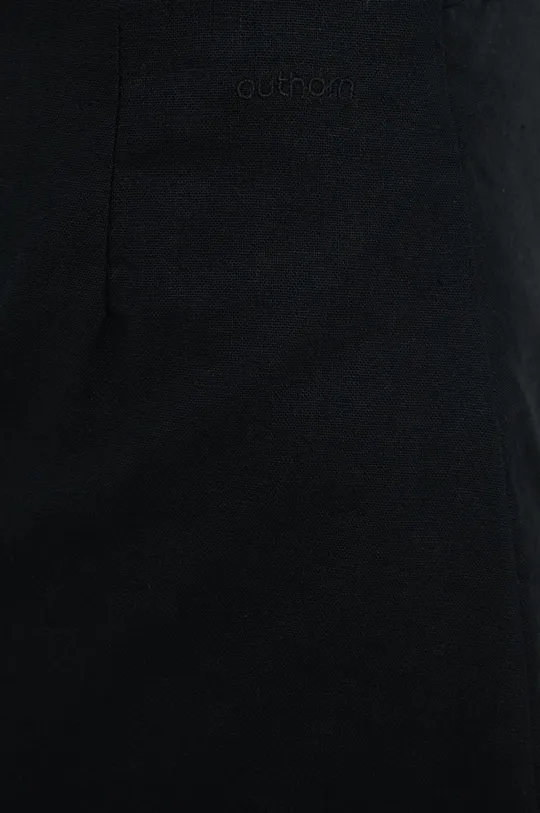 μαύρο Λινή φούστα Outhorn