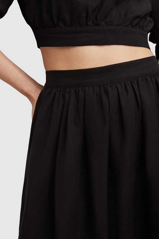 AllSaints spódnica ASTA SKIRT czarny