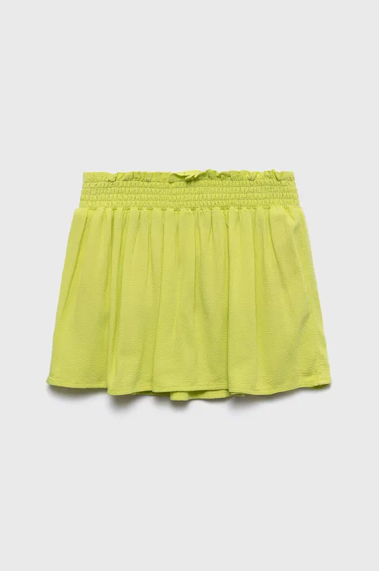 żółty United Colors of Benetton spódnica dziecięca Dziewczęcy