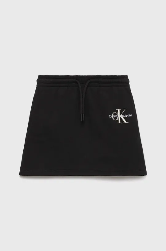 czarny Calvin Klein Jeans Spódnica dziecięca IG0IG01313.PPYY Dziewczęcy
